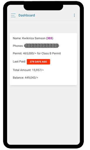 Wefunile Nyumba, Driving Permit and GPS Tracking screenshot 5