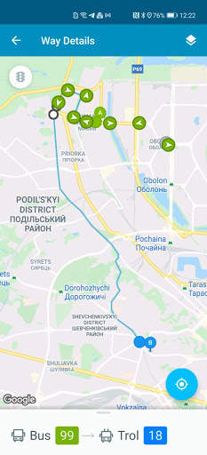 EasyWay public transport screenshot 5