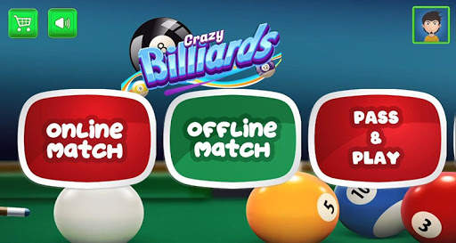 Crazy Billiards : 8 Ball Pool Multiplayer Game screenshot 1
