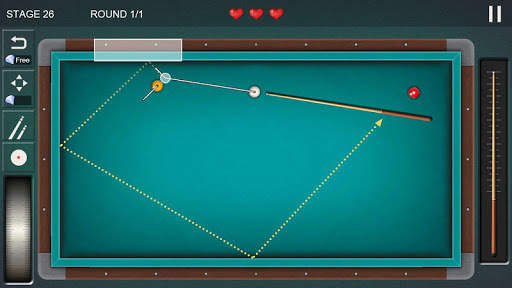 Biliar Pro 3 bola 4 bola screenshot 1