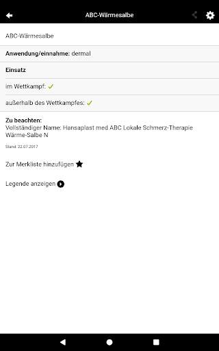 NADA App screenshot 9