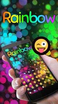 GO Keyboard Theme Rainbow screenshot 5
