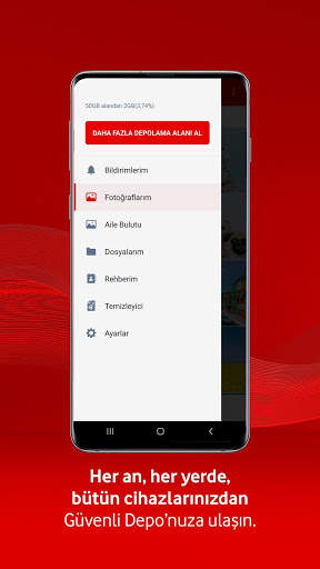 Vodafone Güvenli Depo screenshot 6