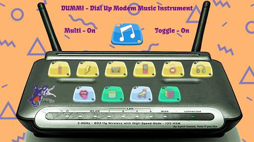 Dial-up Modem Music Instrument screenshot 4