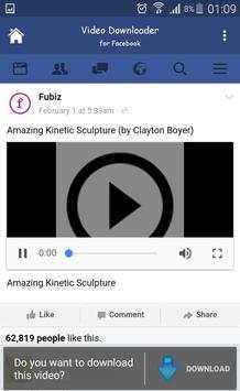 Video Downloader for Facebook screenshot 3