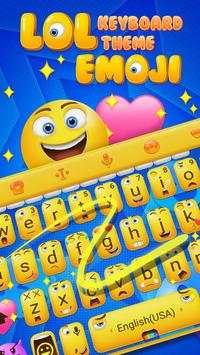 Cute Emoji Keyboard Theme&Funny Emoji for Android 4 تصوير الشاشة