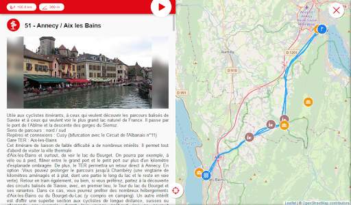 Cycling Savoie Mont Blanc screenshot 7