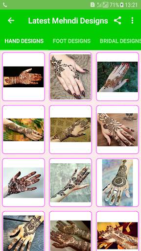 Latest Mehndi Designs(Offline) screenshot 2