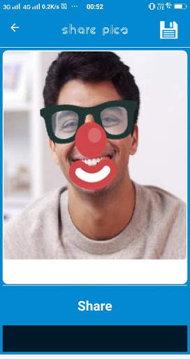 Funny Face Maker स्क्रीनशॉट 5