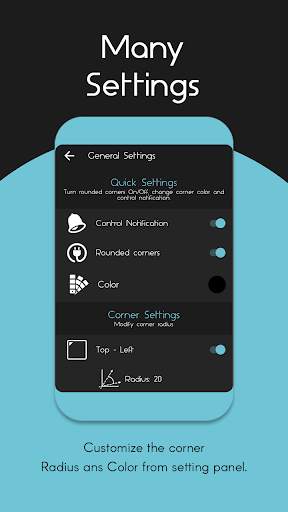 Cornora - Round Corner screenshot 3