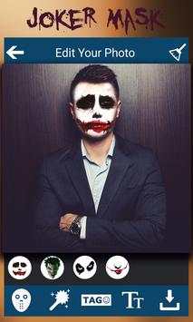 Joker Mask Photo Editor 👽 скриншот 1