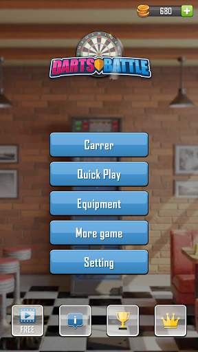 Darts Battle - 3D Dartboard Game screenshot 1