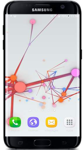 Abstract Particles Wallpaper screenshot 2