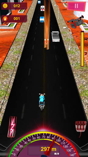 Hot and Furious Racer, motorcycle race, drifting screenshot 4