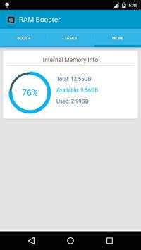 RAM Booster intelligente screenshot 5