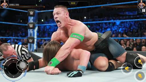 wrestling cage fighting: free wrestling games screenshot 1