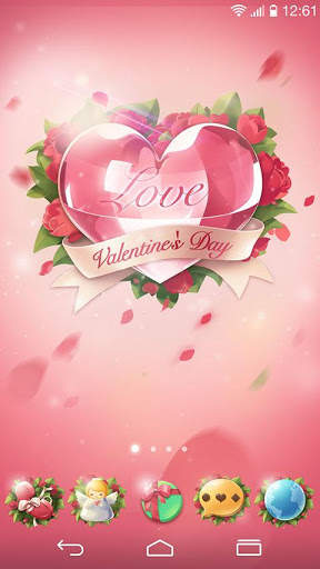 Love Story GO Launcher Theme screenshot 2