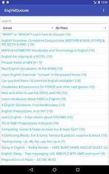 Just english quizzes screenshot 4
