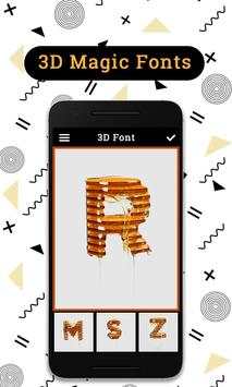 3D Magic Fonts Name Art screenshot 5