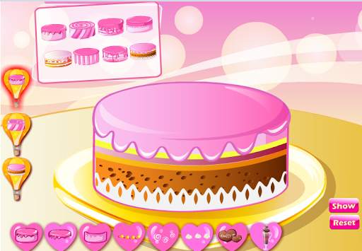 Decorate Cake -Games for Girls screenshot 2