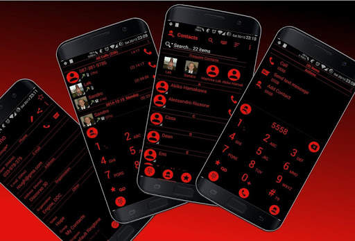 Theme for Drupe and RocketDial and ExDialer BRed screenshot 1