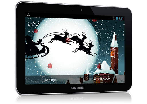 Santa Claus Live Wallpaper screenshot 8