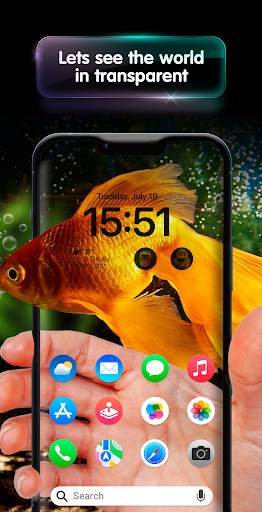 Transparent Camera Screen screenshot 1