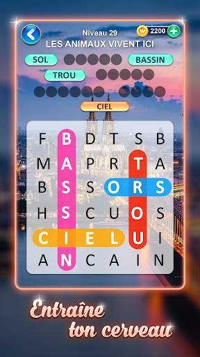 Esprit de recherche de mots: puzzle de mots screenshot 3