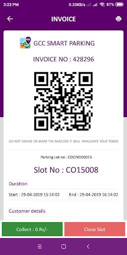 GCC PARKING ATTENDEE screenshot 7