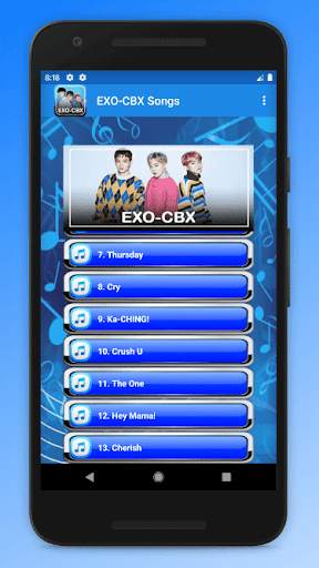 EXO-CBX Songs KPop Lyric screenshot 3
