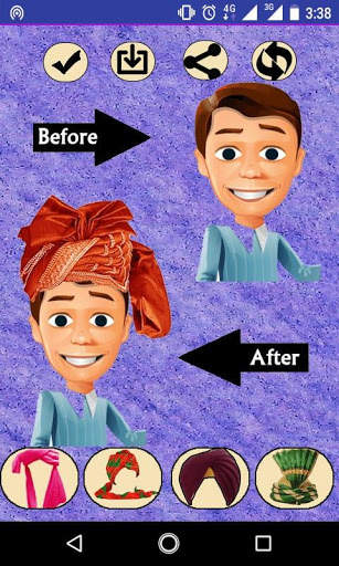 Turban Photo Editor 3 تصوير الشاشة