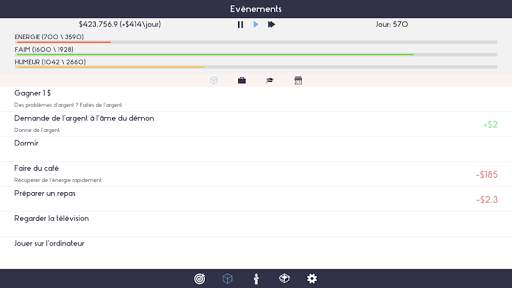 Simulateur de vie screenshot 5