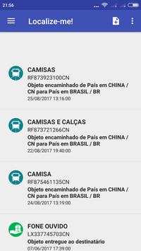 Localize-me! - Encomendas(Correios) 2 تصوير الشاشة