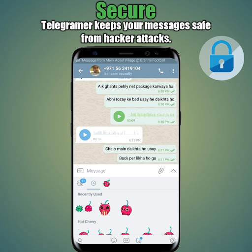 Telegrammer - live chat app screenshot 5