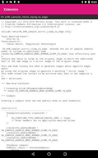 GLView Extensions Viewer screenshot 4