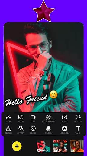 Video Maker Star Edits - FREE screenshot 7