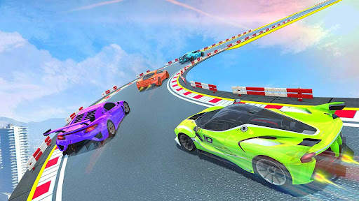 Mega Ramp Car Stunt Offline 3D screenshot 6