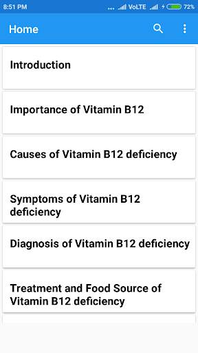 Vitamin B12 Deficiency Guide screenshot 2