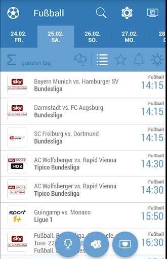 Live Sport TV Programm screenshot 1