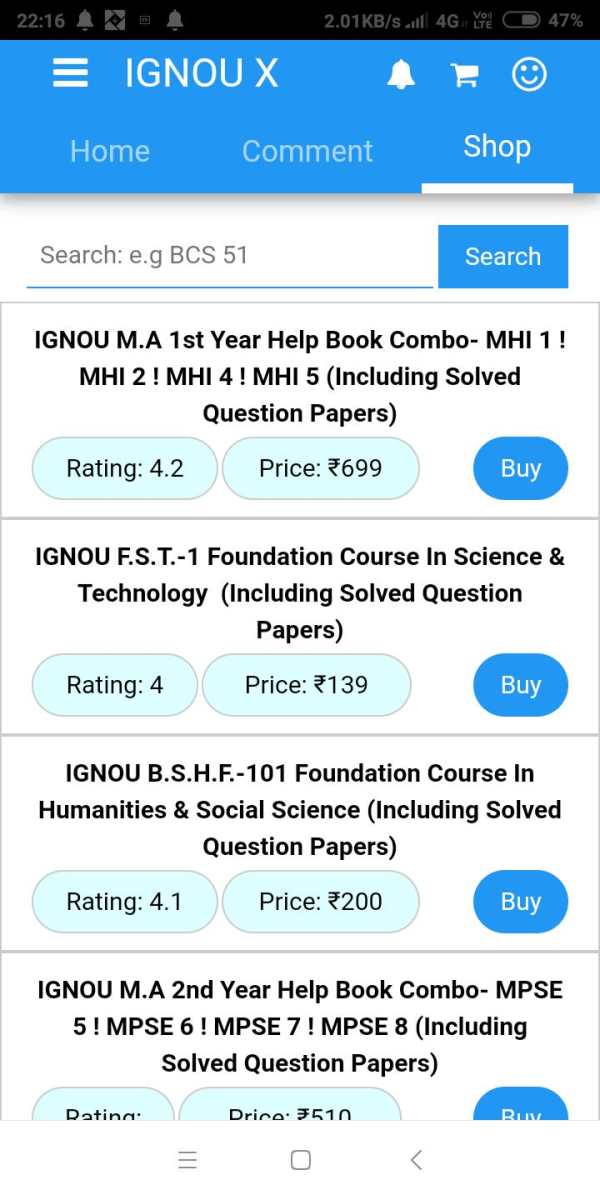 IGNOU Mobile X -Students App, assignment guru mate screenshot 2