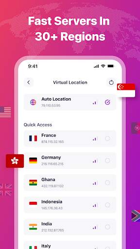 Nature VPN screenshot 2