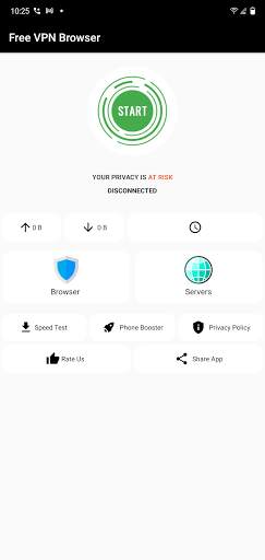 Free VPN Browser screenshot 1
