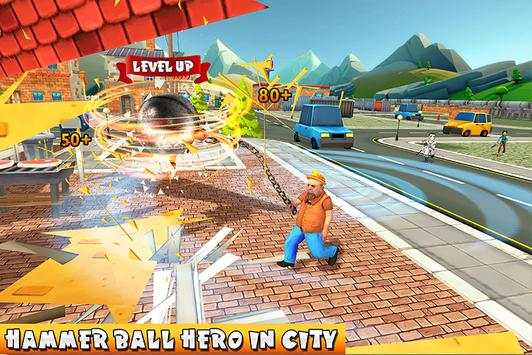 Hammer Ball Hero.io screenshot 3