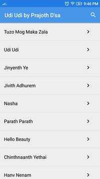 Konkani Lyrics screenshot 1