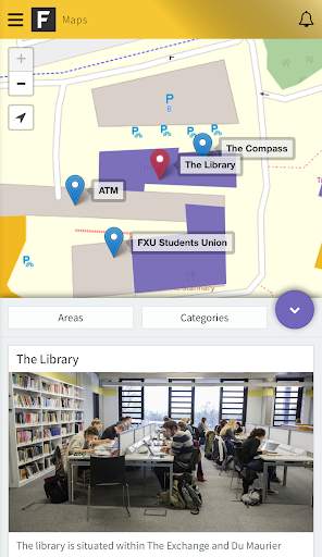 Falmouth University App скриншот 3