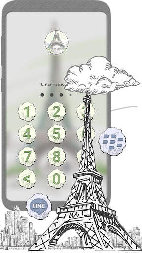 Sketch Eiffel Tower Theme screenshot 5