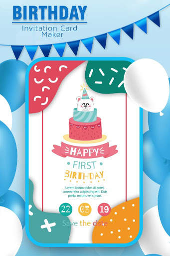 Birthday Invitation Card Maker screenshot 4