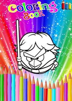 Coloring Book For Angry Birds Games screenshot 5