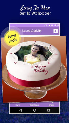 Birthday Cake Photo Frame screenshot 7