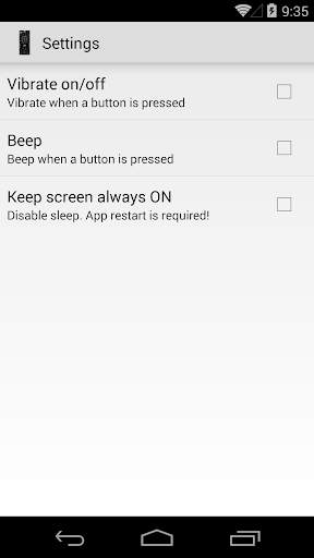 Remote Control for Vizio TV screenshot 2